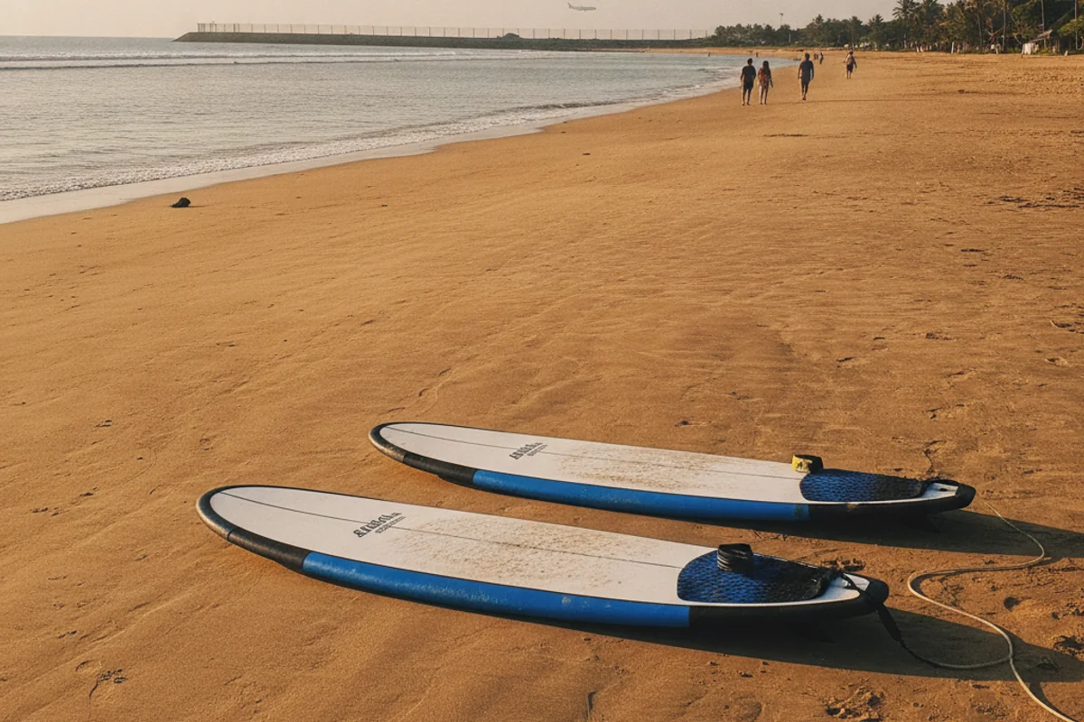Surfboards at Tuban, Bali